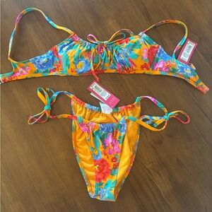 Floral Swim Set